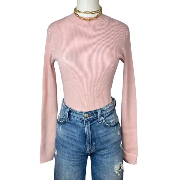 Brandy Melville Sweaters Brandy Melville Mock Neck Ribbed